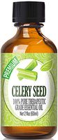 Celery Seed Essential Oil - 100% Pure Therapeutic Grade Celery Seed Oil - 60ml