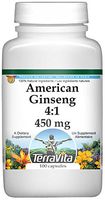 American Ginseng 4:1-450 mg (100 Capsules, ZIN: 520227) - 2 Pack
