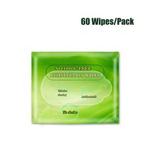 HENGTONGTONGXUN 60 Wipes/Pack Safe Cleaning Disinfecting Wipes Unscented Bacteriostatic Wipes 2020 Natural Alcohol-Free Travel Easy to use (Color : A)