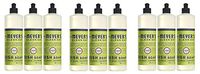 MRS MEYERS Liquid Dish Soap, Lemon Verbena, 16 Fluid Ounce BWMfzF, Pack of 9