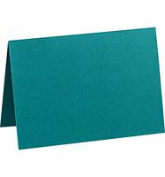 A9 Folded Card (5 1/2 x 8 1/2) - Teal (50 Qty.)