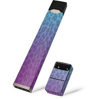 Skinit Decal Wrap for Juul E-Cigarette - Originally Designed Cheetah Print Purple and Blue Design