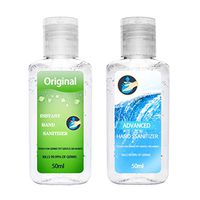 Advanced Hand Sanitizer Soothing Gel, Disposable Hand Sanitizer Gel, Disinfection Sterilization Liquid Hand Soap Portable Hand Sanitizer Gel, for Adults & Kids & Friend, 50ML, 2 Pack (C)