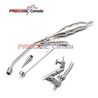 Precise Canada: Premium Stainless Rectal Hemorrhoid Suction Ligator + Loading Cone Surgi Rectal Instrument Op-021