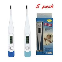 Best Digital Thermometer Human, Rectal and Oral Thermometer for Adults and Babies,High Precision Handheld Thermometer for Fever, Accurate and Fast Readings (10 Pcs) (5 Pack)