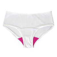 Award Winning Fannypants® Freedom Washable Leak Proof Incontinence Panty for Women (2XL, White)
