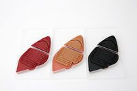 Self Gaboshe, Anti-Slipping Heel Pad, Shoes Repair Replacement Rubber Heels,Non-Slip Silicone (Red)