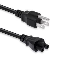 AC Power Cable Cord - Notebook AC Power Cord - Mickey Mouse cable for Acer/Asus/Compaq/Dell/Gateway/HP/IBM/Lenovo/MSI/Sony/Toshiba Notebook Computer Charger - 6FT