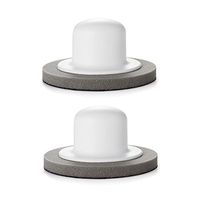 GardenHelper Nano Magic Cleaning Eraser Sponge & Scouring Pads with Carborundum, Cleaning Dish Kitchen Tools Wipe Brush Sponge Scouring Brush Kitchen Dish Clean Tools (2)