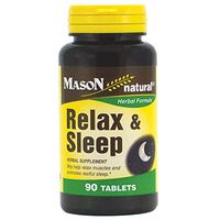 Mason Natural Relax & Sleep Tablets 90 Tablets (Pack of 2)