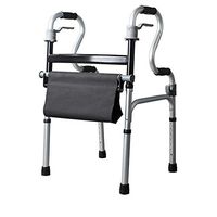 LBYMYB Elderly Walker Assisted Rehabilitation Equipment Pulley/No Pulley Standing Armrest Walker Wheelchair (Size : Without Pulley)