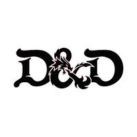 Legacy Innovations Dungeons and Dragons Black Decal Vinyl Sticker|Cars Trucks Vans Walls Laptop| Black |7.5 x 3 in|LLI668
