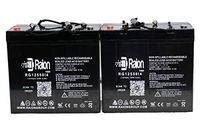 Raion Power RG12550I4 12V 55Ah Replacement Electric Wheelchair Scooter Battery for Pride Jazzy 1121-2 Pack