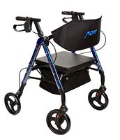 MOBB Healthcare Aluminum Lightweight Rollators - 6" Wheels (Blue)