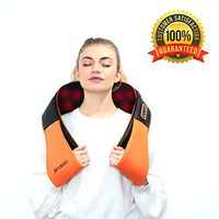 Shiatsu Massager for Neck & Back Massager: Neck Massager with 3 Vibration + 3 Rotation Modes for Massage - Deep Tissue Body Massager - Shoulder Massager for Massage Pillow - Electric Handheld Massager