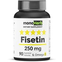 Fisetin 250 mg per Capsule - 90 Vegetarian Capsules