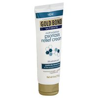 Gold Bond Ultimate Psoriasis Relief Cream, 4 Ounce, Contains Salicylic Acid to Help Control Reoccurrences of Psoriasis Symptoms, Helps Irritated, Itching, Scaling Skin Feel Soothed and Comfortable