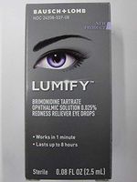 Lumify Redness Reliever Eye Drops, 0.08 fl oz (Pack of 3)
