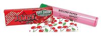 Juicy Jay's 1 1/4 Rolling Papers - Very Cherry Flavored - 3 Packs with RPD Kewltube