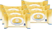 Burts Bees Baby Chlorine-Free Wipes, Unscented Natural Baby Wipes for Sensitive Skin  72 Wipes (Pack of 6)
