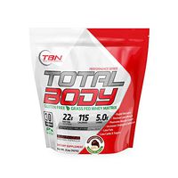 Whey Protein Conc. Total Body 2lbs Protein Pouch, Delicious, Nutritious, Healthy, Low Crab, Low Fat, Sweetened with Stevia. (Chocolate Dutch Style)