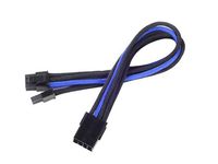 Silverstone Tek Sleeved Extension Power Supply Cable with 1 x 8-Pin to PCI-E 8-Pin Connector (PP07-PCIBA)
