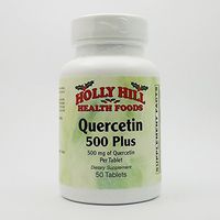 Holly Hill Health Foods, Quercetin Plus 500 MG, 50 Tablets