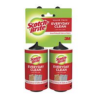 Scotch-Brite Lint Roller, Sticky, 2 Rollers