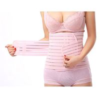 Goege Breathable Elastic Postpartum Postnatal Support Girdle Belt Post Pregnancy Belly Band Abdominal Binder for Women Maternity,Size M