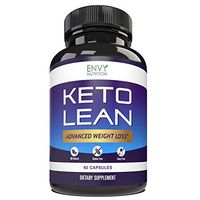 Keto Lean Diet Pills - Advanced Weight Loss - BHB Salts Burn Fat, Support Ketosis, Boost Energy and Enhance Focus