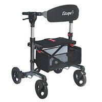 Escape Rollator - Super Low 19 in. Seat Height - Charcoal