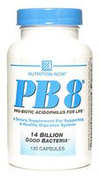 Nutrition Now Pb8 Pro-Biotic Acidophilus 120 cap (Pack of 3)