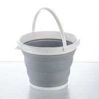 MASO Outdoor Collapsible Bucket,Portable Folding Water Container for Kitchen Outdoor Camping Hiking Fishing Office Or Sport 1.5L 3L 5L 10L