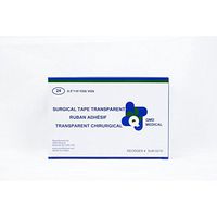 QMD Medical Transparent Plastic Tape, 1/2" x 10 Yards, 24/Box