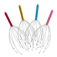 Artibetter 2pcs Scalp Massagers Handheld Head Massage tingler for deep Relaxation Hair Stimulation and Relaxation (Random Color)