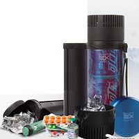 Travel Medical Cooler Mini Medicine Freezer Diabetic Insulin Cooling Box Portable Insulated Stainless Steel Bottle Outdoor Camping, Travel, Home