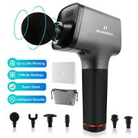 Massage Gun Deep Tissue Percussion Muscle Massager for Pain Relief, Handheld Electric Body Massager, Super Quiet High-Torque Brushless Motor, Up to 24h Working Sports Drill(Cordless)