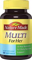 Nature Made Multi For Her Dietary Softgels Original Formula - 60 ct Softgels