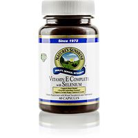 Nature's Sunshine Vitamin E Complete with Selenium 60 Softgels