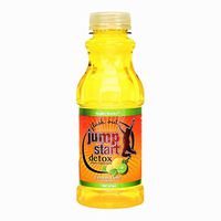 10 Pack - Jump Start Detox 16 Fl Oz Lemon Lime with Free Im Baked Bro and Doob Tubes Sticker