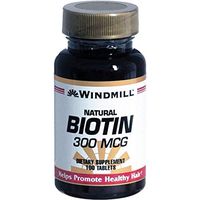 BIOTIN TABS 300 MCG WMILL Size: 100