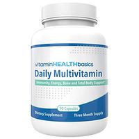 Vitamin Health Basics Daily Multivitamin Dietary Supplement, Single Daily Intake, 90 Capsules