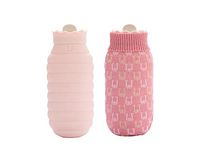 Jordan&Judy Beehive Hot Water Bag (Large 21oz, Pink)