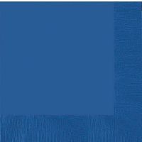 3 Ply Paper Lunch Napkins | 50ct (Bright Royal Blue)