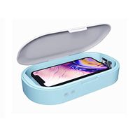 Cell Phone Sanitizer,Smartphone Sanitizer Phone Cleaners Double Ultraviolet Lamp Cleaner Aromatherapy Function Disinfector/Patented & Clinically Proven UV Light Disinfector