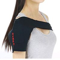 edited Pain Relief Magnetic Therapy Self Heating Shoulder Support Brace Protector Belt Sports Medicine