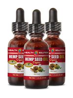 Anti Anxiety Drops - Hemp Seed Oil Organic 780 MG Drops - Hemp Oil for Blood Pressure - 3 Bottles 3 FL OZ (90 ML)
