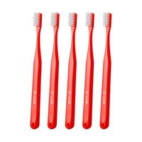Oral Care Tuft 24 Toothbrush M 25 Count Red (Made in Japan)