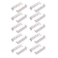 uxcell 20Pcs Silver Tone Metal CR2032/CR2025 SMT Shorts Battery Shrapnel