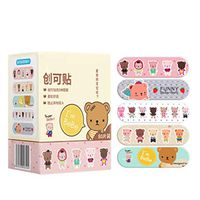 Cute Cartoon First Aid Bandages Bandaging Supplies Band Aids(Bear)